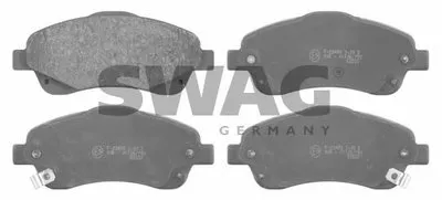 Комплект тормозных колодок, дисковый тормоз SWAG купить