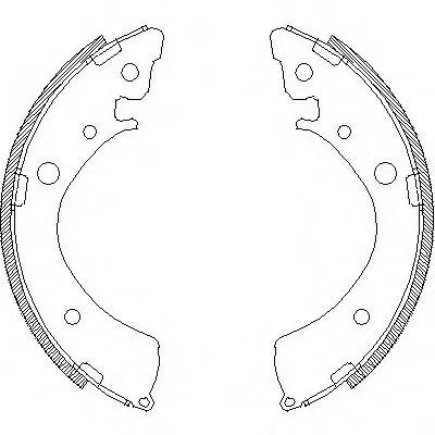 Комплект тормозных колодок REMSA купить