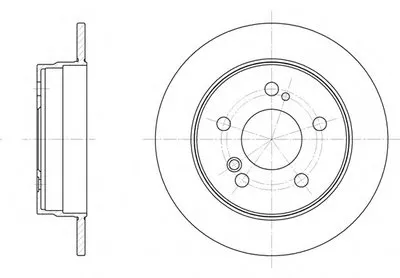 Тормозной диск REMSA купить
