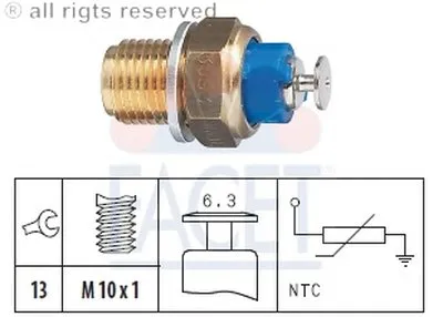 Датчик, температура масла; Датчик, температура масла FACET купить