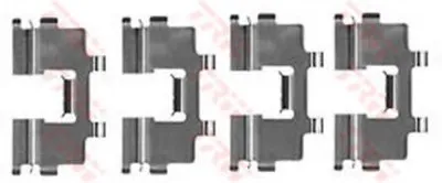 Комплектующие, колодки дискового тормоза TRW купить