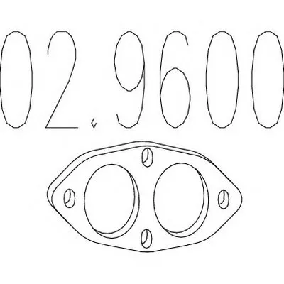 Прокладка, труба выхлопного газа MTS купить