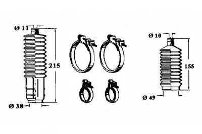 Комплект пылника, рулевое управление OCAP купить