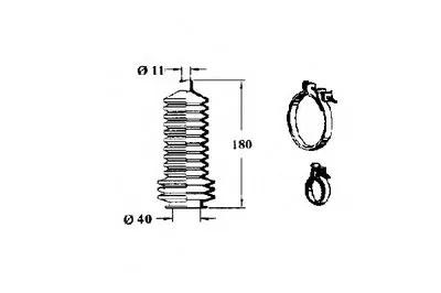 Комплект пылника, рулевое управление OCAP купить