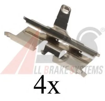 Комплектующие, колодки дискового тормоза A.B.S. купить