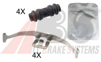 Комплектующие, колодки дискового тормоза A.B.S. купить