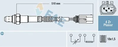 Лямда-зонд FAE купить