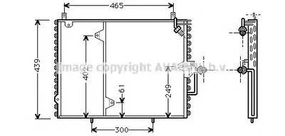 Конденсатор, кондиционер AVA QUALITY COOLING купить