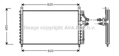Конденсатор, кондиционер AVA QUALITY COOLING купить
