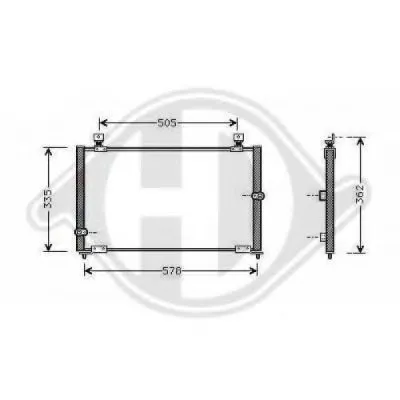 Конденсатор, кондиционер DIEDERICHS купить