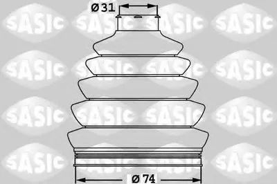 Комплект пылника, приводной вал SASIC купить