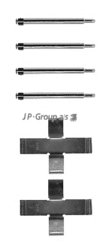 Комплектующие, колодки дискового тормоза QH JP GROUP купить