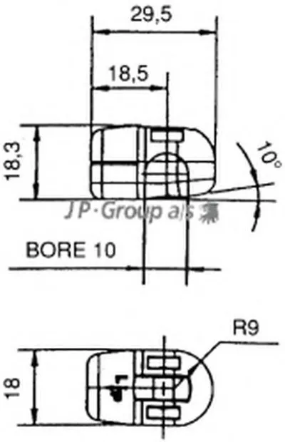 Газовая пружина, заднее стекло QH JP GROUP купить