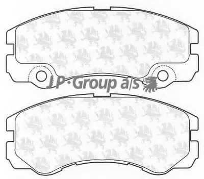 Комплект тормозных колодок, дисковый тормоз QH JP GROUP купить