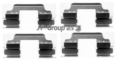 Комплектующие, колодки дискового тормоза QH JP GROUP купить