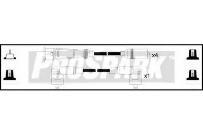 Комплект проводов зажигания ProSpark STANDARD купить