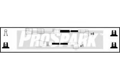 Комплект проводов зажигания ProSpark STANDARD купить