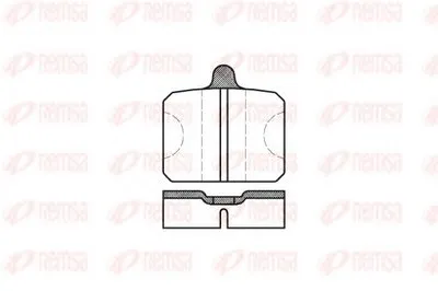 Комплект тормозных колодок, дисковый тормоз KAWE купить