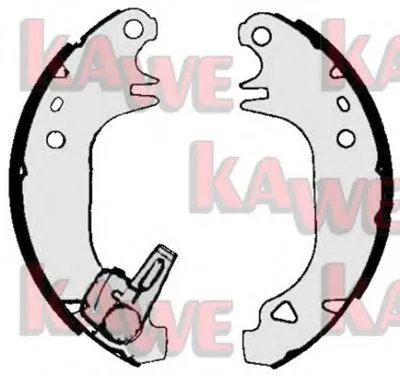 Комплект тормозных колодок KAWE купить
