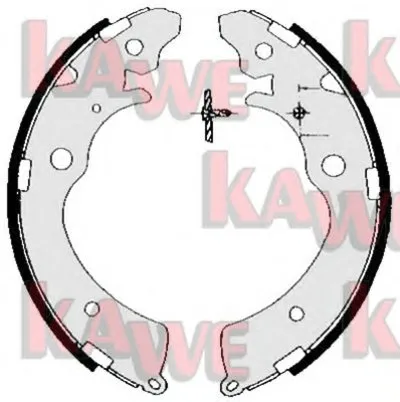 Комплект тормозных колодок KAWE купить