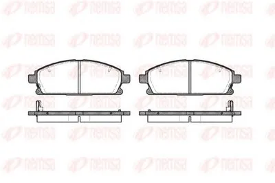 Комплект тормозных колодок, дисковый тормоз KAWE купить
