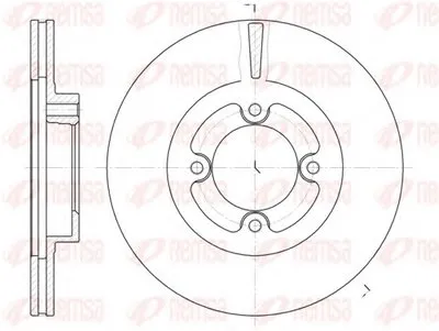 Тормозной диск KAWE купить