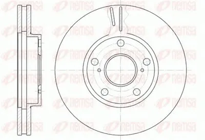 Тормозной диск KAWE купить