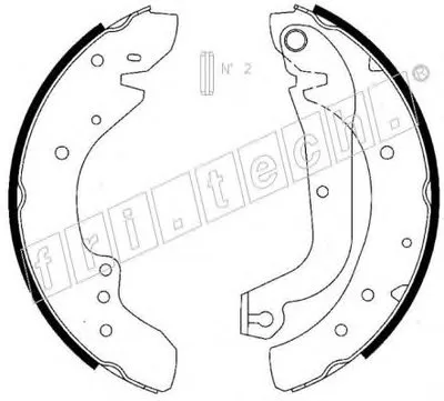 Комплект тормозных колодок fri.tech. купить