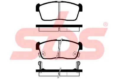 Комплект тормозных колодок, дисковый тормоз sbs купить