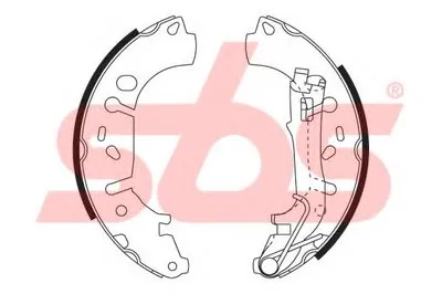 Комплект тормозных колодок sbs купить