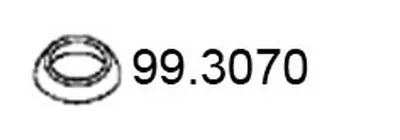 Уплотнительное кольцо, труба выхлопного газа ASSO купить