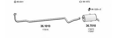 Система выпуска ОГ ASSO купить
