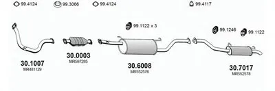 Система выпуска ОГ ASSO купить