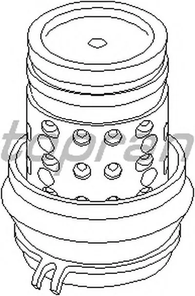 Кронштейн двигателя TOPRAN купить