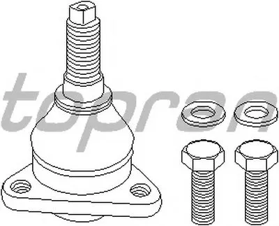 Шаровой шарнир TOPRAN купить
