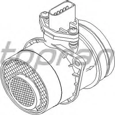 Расходомер воздуха TOPRAN купить
