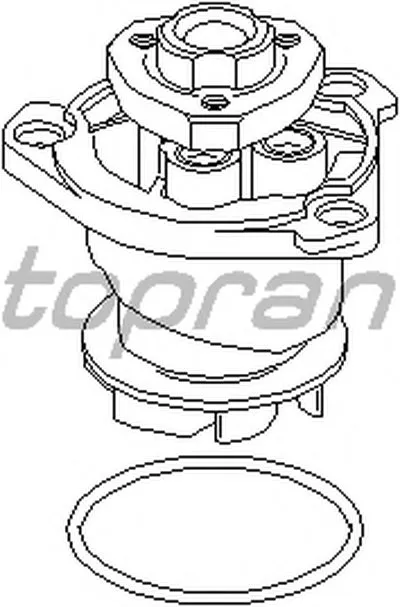 Водяной насос TOPRAN купить