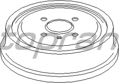 Тормозной барабан TOPRAN купить