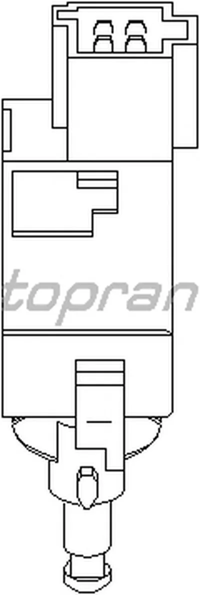Выключатель фонаря сигнала торможения TOPRAN купить
