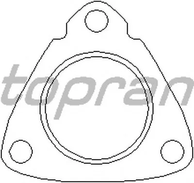 Прокладка, труба выхлопного газа TOPRAN купить