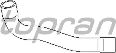 Шланг радиатора TOPRAN купить