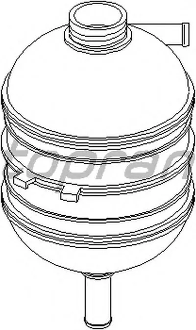 Компенсационный бак, охлаждающая жидкость TOPRAN купить