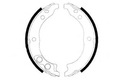 Комплект тормозных колодок, стояночная тормозная система E.T.F. купить