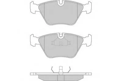 Комплект тормозных колодок, дисковый тормоз E.T.F. купить