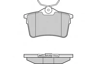 Комплект тормозных колодок, дисковый тормоз E.T.F. купить