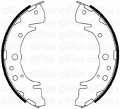 Комплект тормозных колодок CIFAM купить