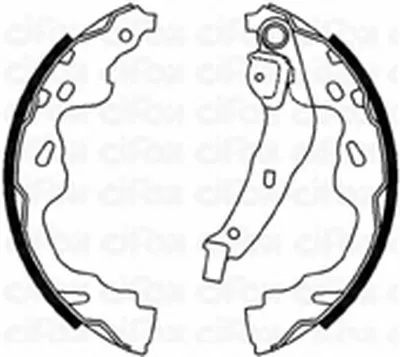 Комплект тормозных колодок CIFAM купить