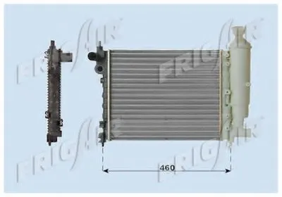 Радиатор, охлаждение двигателя FRIGAIR купить