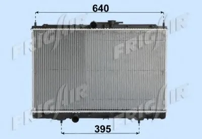 Радиатор, охлаждение двигателя FRIGAIR купить