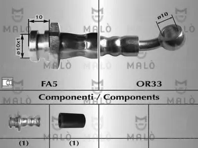 Тормозной шланг MALÒ купить